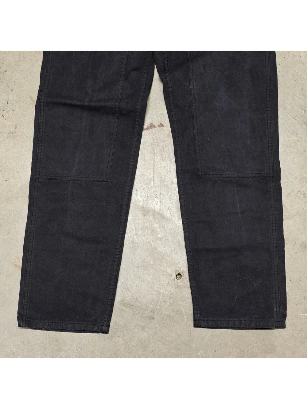 Madewell Pants Relaxed Straight Mens Size 30x30 Black Double Knee Carpenter